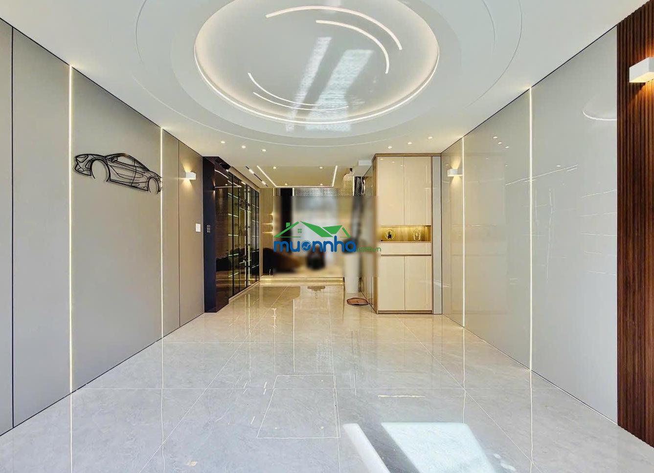 Bán nhà gò vấp, hẻm xe hơi ngủ nhà phan huy ích, ngay emart, 52m2, 5 tầng thiết kế hiện đại, 8.8 tỷ - 4