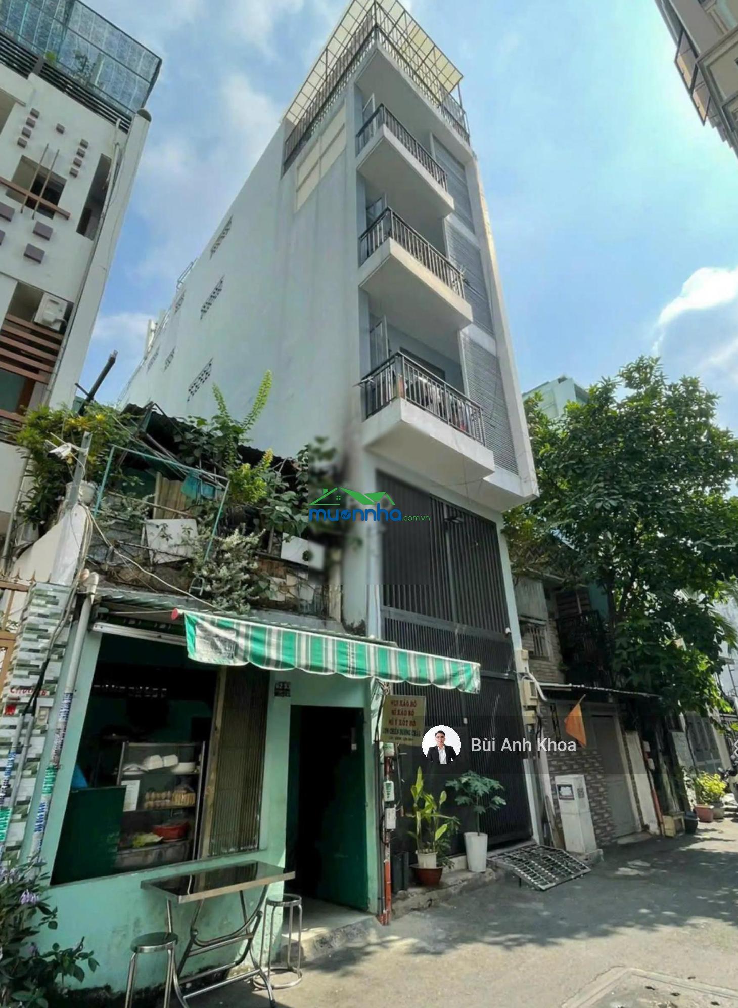 Chủ hạ giá 500 triệu! bán tòa chdv lý chính thắng quận 3, hầm+6 tầng, 25 phòng thu 140 triệu/tháng