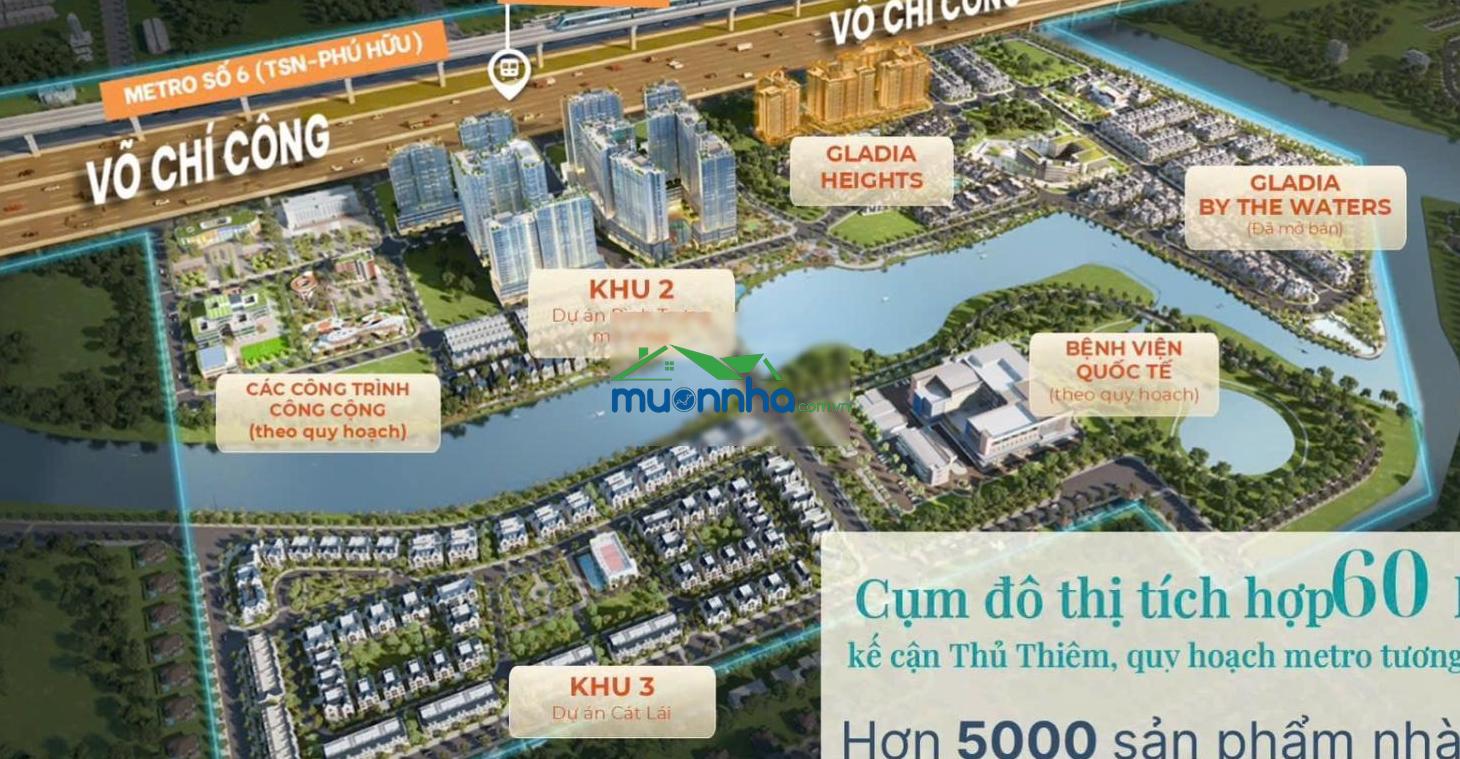 Cđt mở bán căn nhà phố liền kề 114m² giá phù hợp thị trường dự án gladia với nhiều chính sách ưu đãi - 2