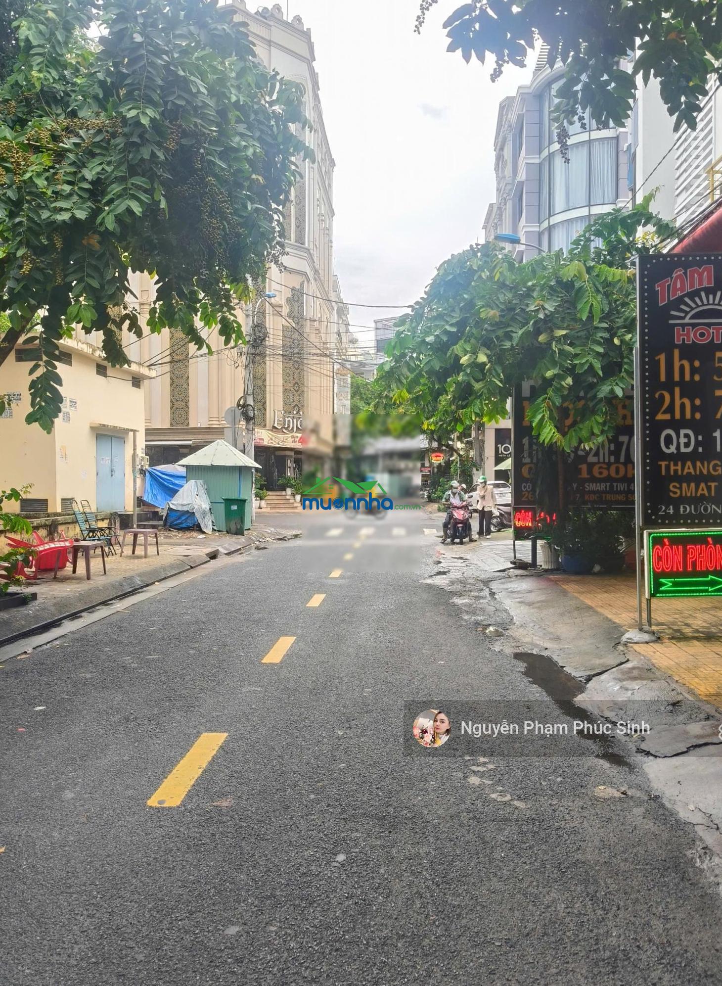 Dòng tiền 150tr - lô góc kdc trung sơn-tòa nhà 6 tầng - hầm - ngang 13x20m-36 phòng full nội thất - 4