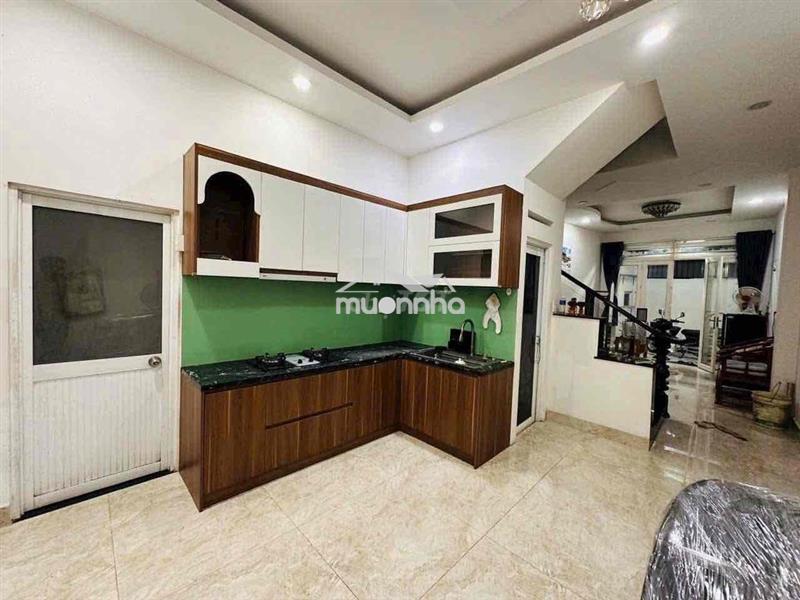 Cho thuê nhà full nội thất trêt 2 lầu sân thượng