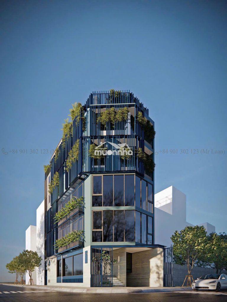 🏢 Cho thuê tòa văn phòng góc 2 mặt tiền hầm 6 tầng– trung tâm quận 2