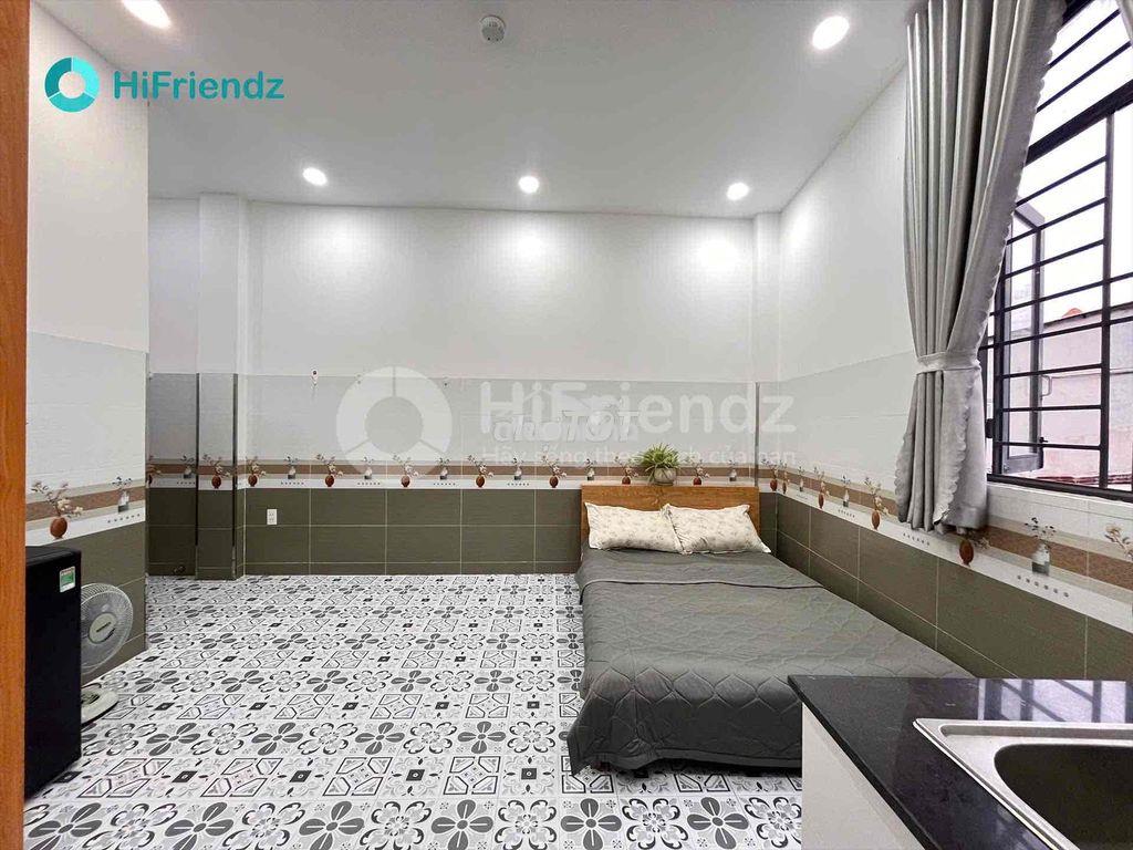 Phòng không gác giá rẻ rộng đầy đủ nội thất | mới | ngay trung tâm q4 - 4