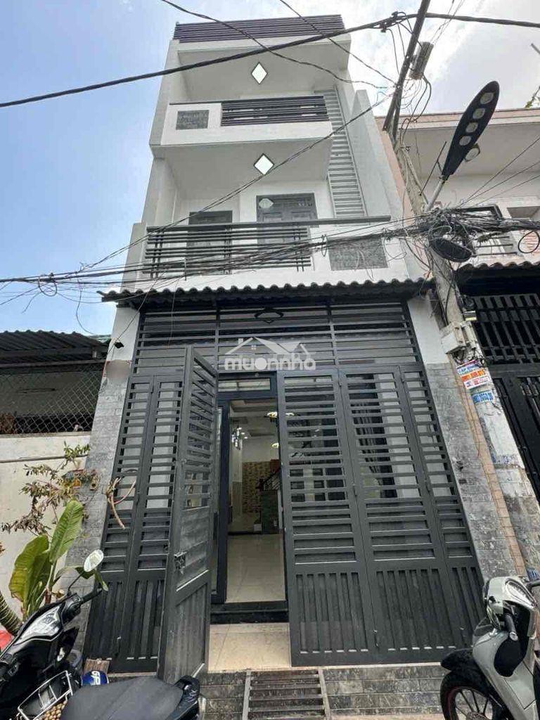 Nhà cho thuê ngay lê văn quới _ nhà còn đẹp vô ở ngay , hẻm xe hơi