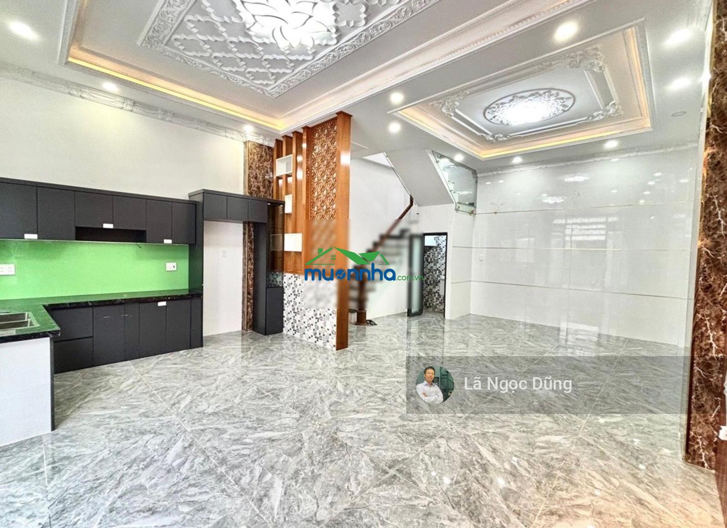 Bán nhà 2 tầng - 6x9,5m - hẻm 4m thông thoáng, đường lê văn quới, giá nhỉnh 5 tỷ (tl)