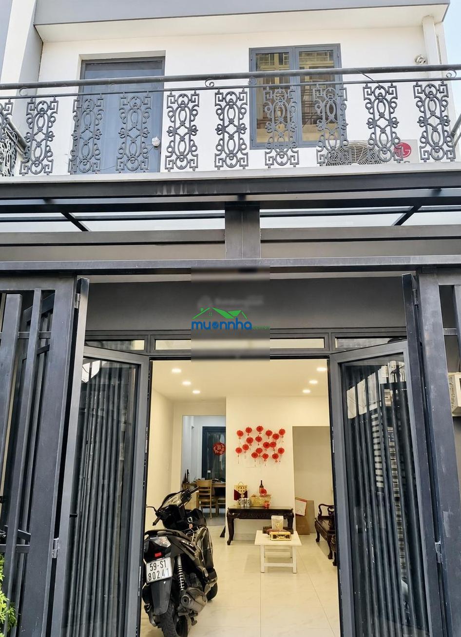 Nhà đẹp 64m2 có phòng dưới trệt 5 tỷ, shr không qh, p6 q8 - 4