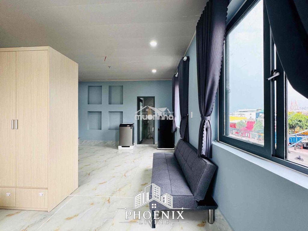 Căn hộ 1 phòng ngủ - tách bếp full nội thất ngay mặt tiền trường chinh - 4