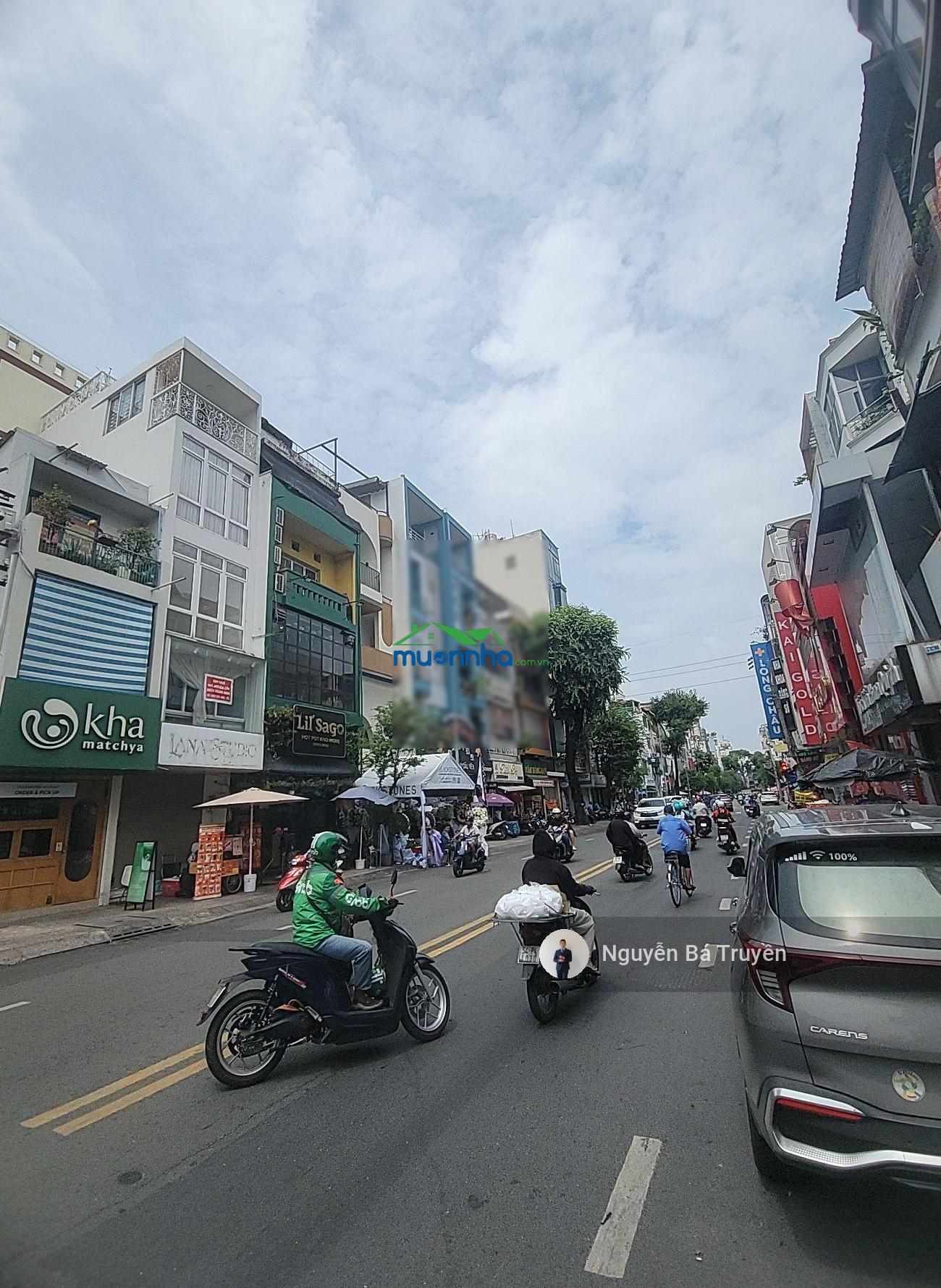 Bán nhà đường võ văn tần _ nguyễn đình chiểu q3 , 5,5x13m cn; 67m 3 tầng + lửng. xây 6 tầng 25t - 2