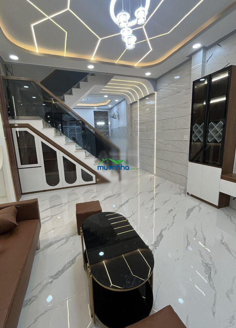 Nhà sát cầu vượt minh phụng (4,25x12,5) hẻm xe hơi, pháp lý chuẩn shr, 6.85 tỷ 0918 394 *** - 3