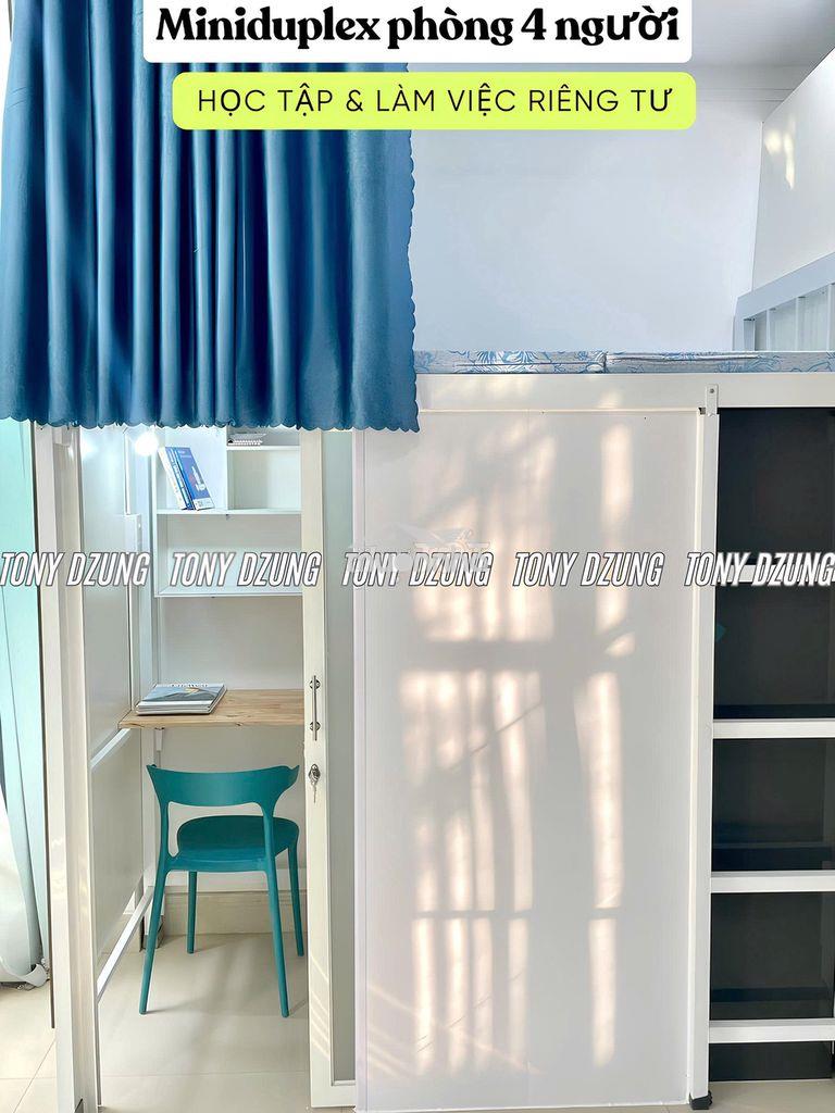 Ký túc xá dạng compact miniduplex ngay cityland center hill - bao cp