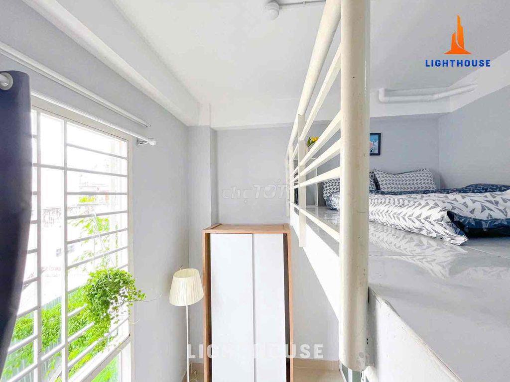 ✅ Căn hộ có gác ở 2-3 người thoải mái khu lê quang định - an ninh 24/7 - 2