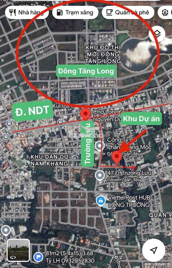 Bán 2 lô đất liền kề 1/trường lưu ngay chợ p. long trường q9 tp hcm - 4