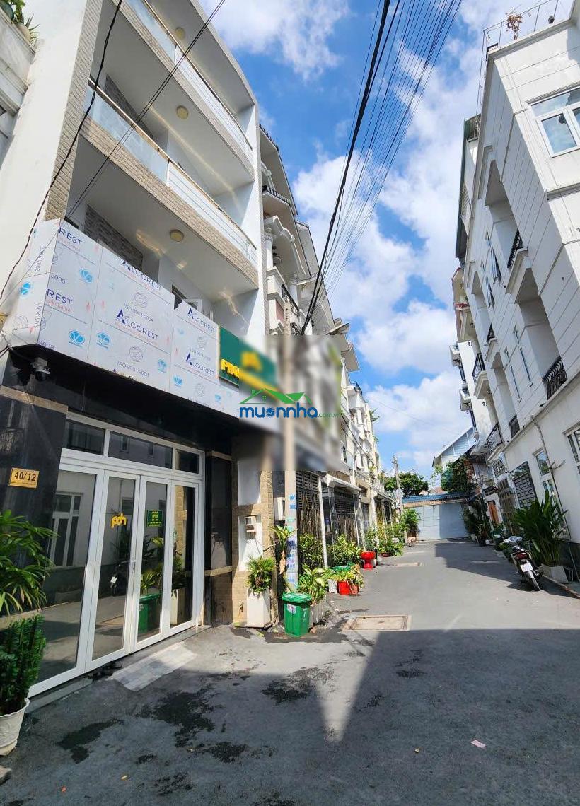 Nhà 4 tầng hẻm xe hơi rộng 2 làn khu dân cư văn minh và yên tĩnh - gần phạm văn đồng - 2
