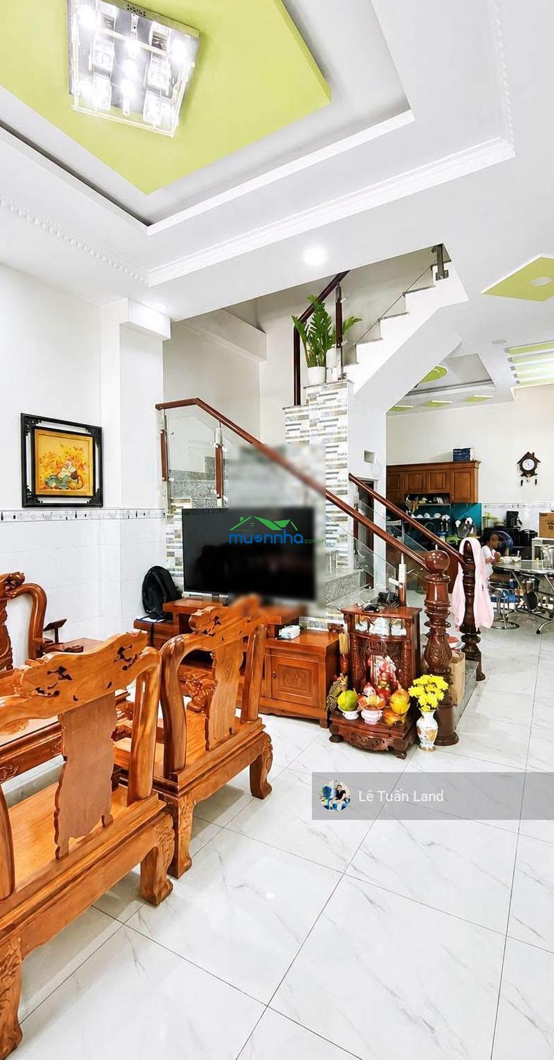 Cực hiếm nhỉnh 5 tỷ ngay quang trung, 3 tầng, hxh 6m, 63m2 (4m2x15m), sát emart, p. 8 gò vấp - 3
