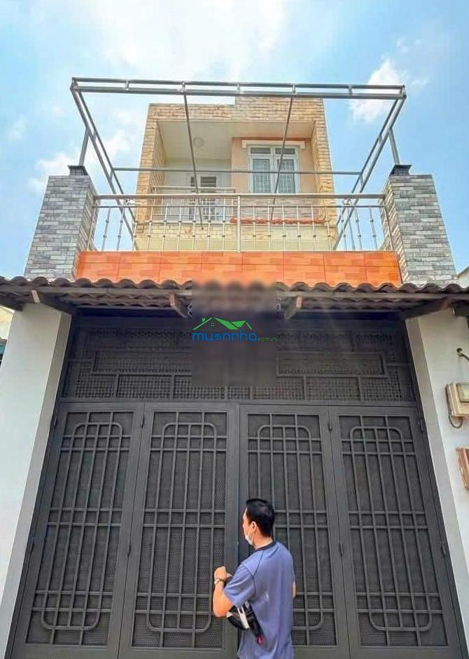 4x16m, nhà đúc 3 tấm, hẻm thông đường 16, giáp gò xoài