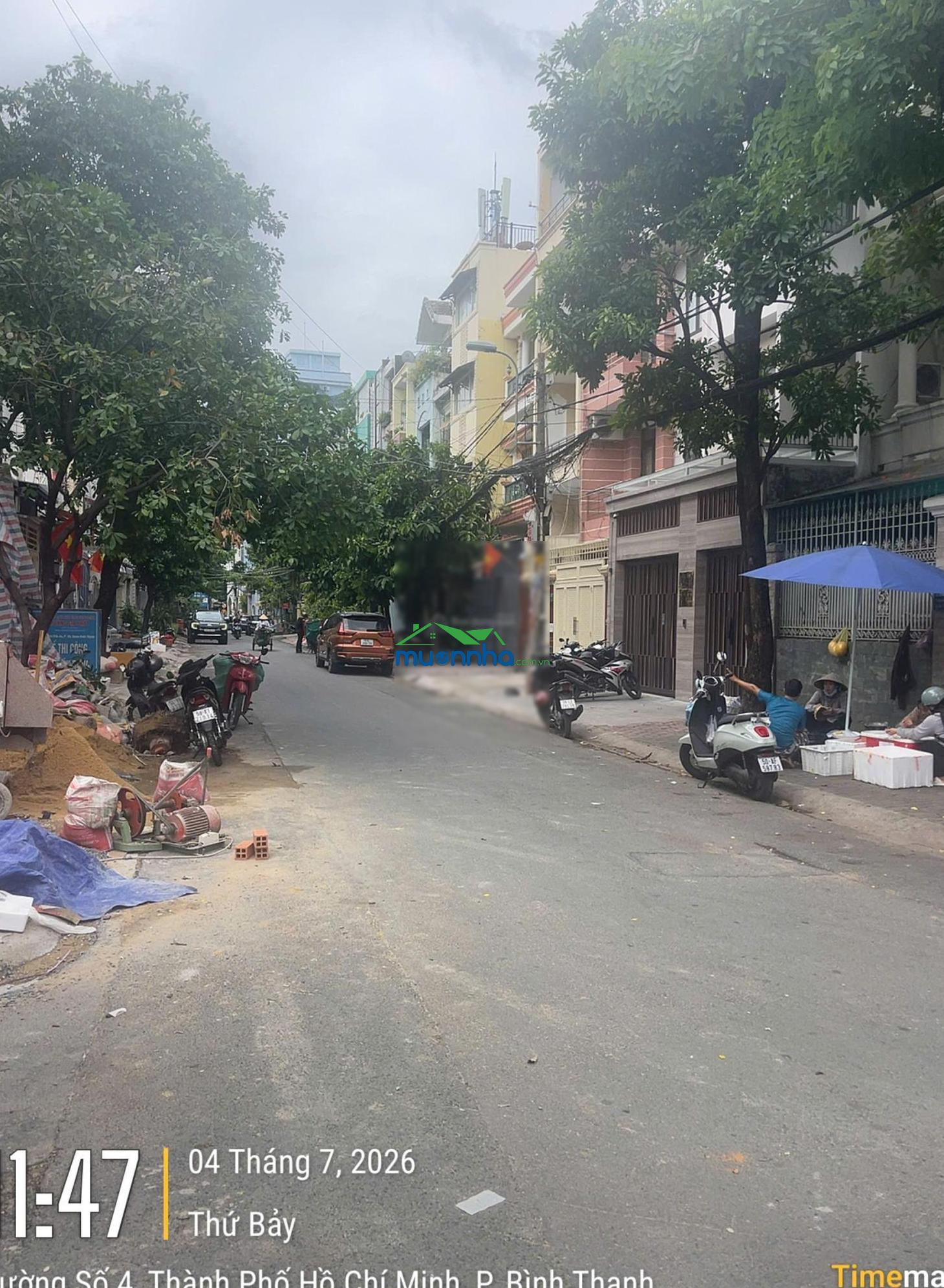 Ngộp banh bán gấp nhà 2 mặt tiền hẻm xe hơi 8 x 17 ung văn khiêm bình thạnh - 3