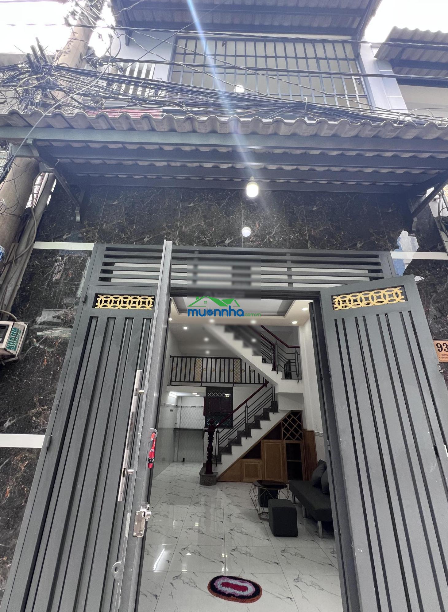 Hẻm thông 4m ngay đường số 14 lê văn quới, dt 4 x 10m đúc lửng lầu giá nhỉnh 4 tỷ xíu - 2