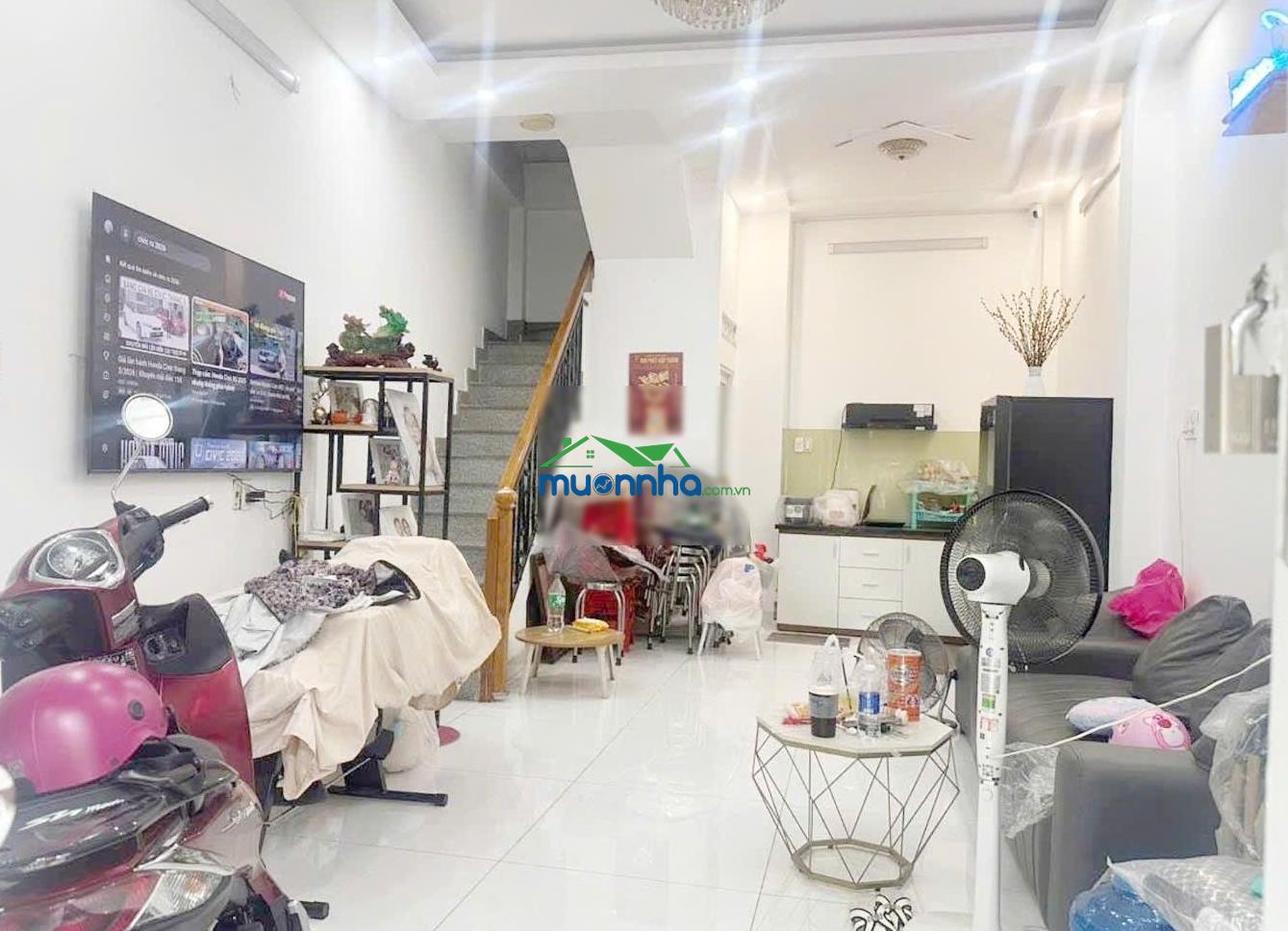 5,7tỷ giảm còn 4,99tỷ - bán nhanh nhà gò vấp hẻm xe hơi thông sát mặt tiền đường - 4 tầng 4m2 x 8m2 - 3