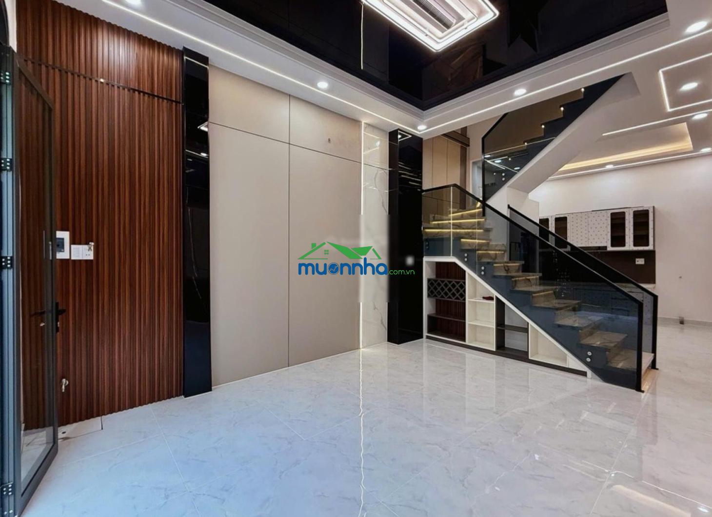 Nhà mới ngay kinh dương vương - gần nhà thi đấu quận bình tân - 4x10m 2 tầng - giá 4, x tỷ - hẻm 4m