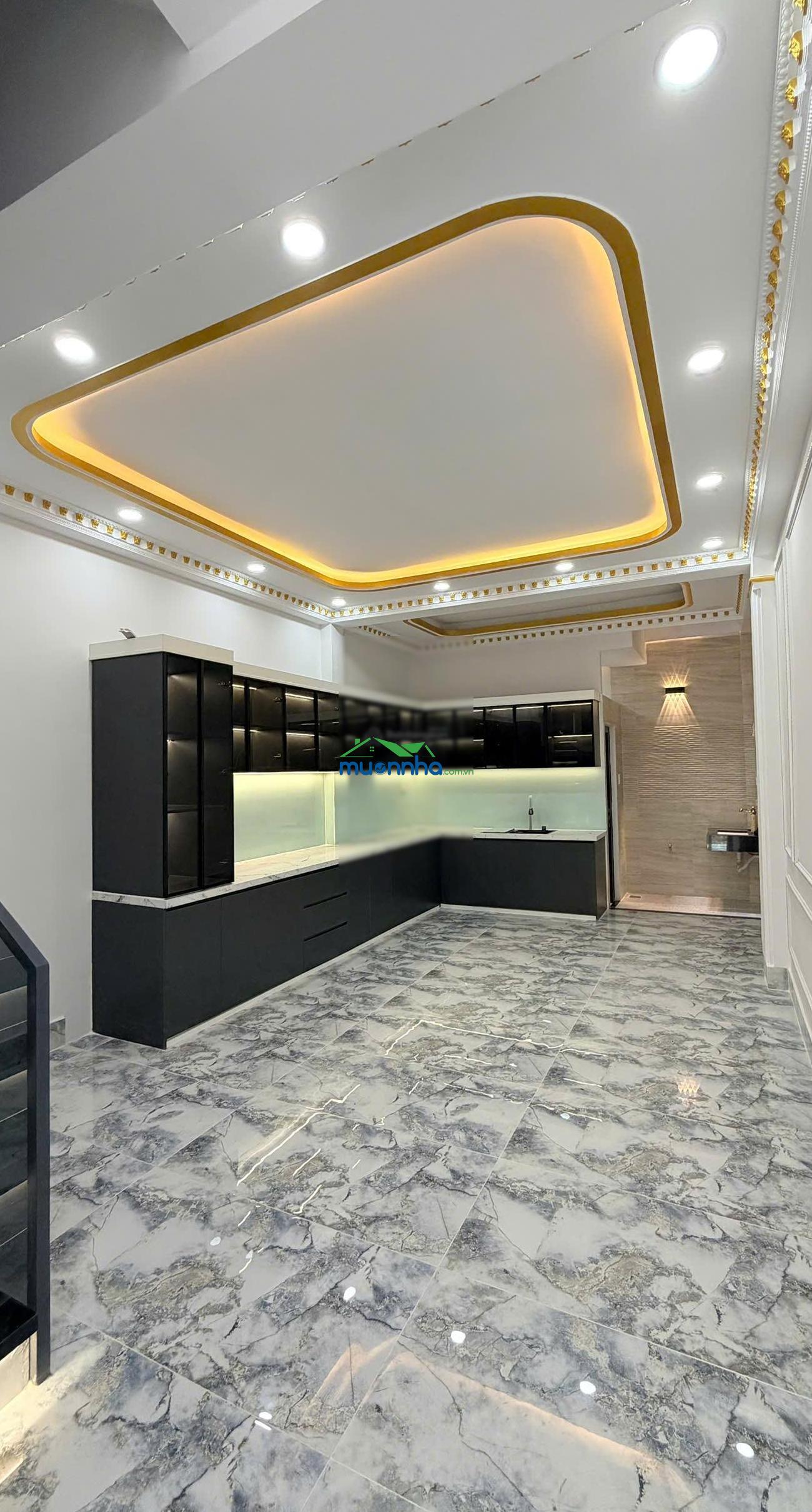 4 lầu cực đẹp - thang máy - hẻm thẳng 8m bà hom q.6 - 3
