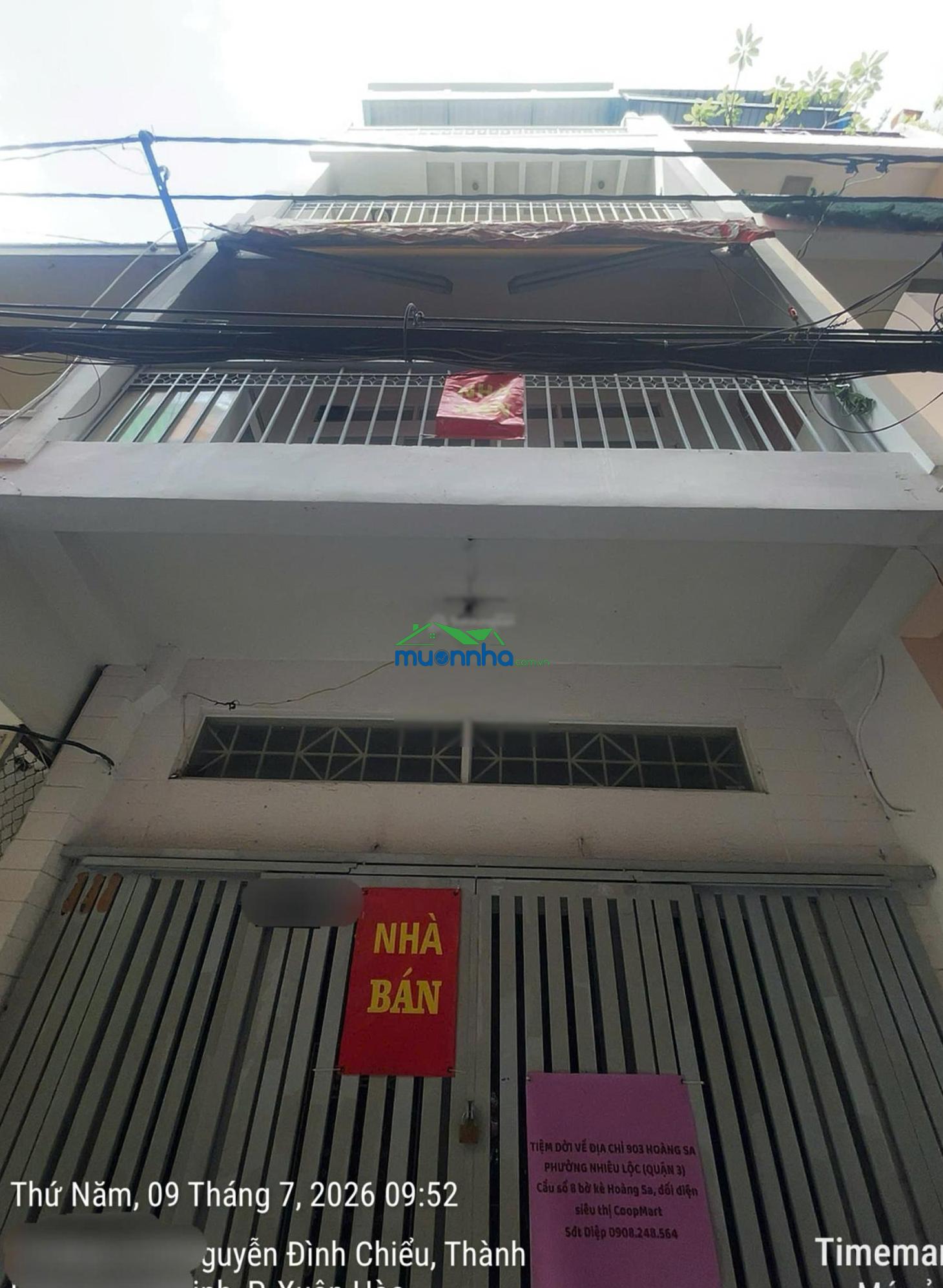Quá rẻ! nhà nguyễn đình chiểu, quận 3. hẻm qh 5m - 4 tầng (nở hậu). phù hợp ở. chỉ 8,3 tỷ - 2