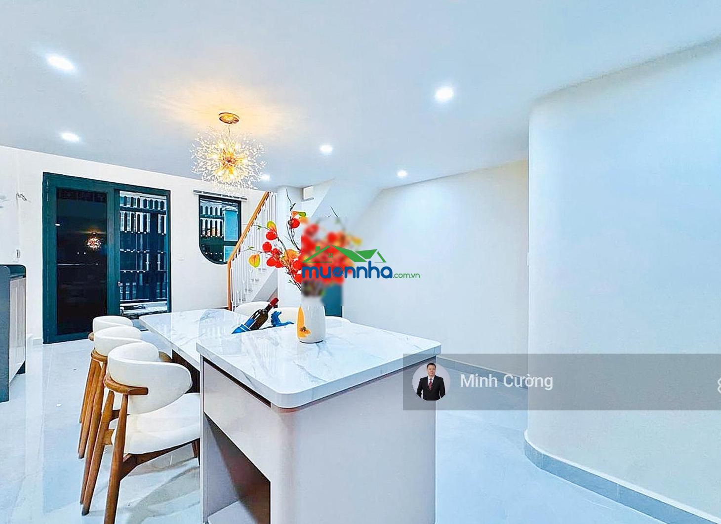 Siêu phẩm đinh bộ lĩnh, gần hàng xanh, 32m2 nở hậu 4.8m, 5 tầng btct, hxh thông sau căn mặt tiền - 2