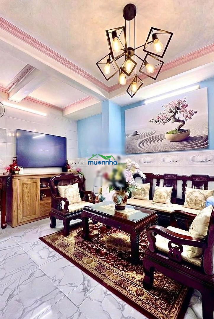 Nguyễn khoái, quận 4 | 69m2 (4.5m x 16m) | trệt + 3 lầu, 3pn - 2wc | sổ hồng riêng | hẻm rộng - 3