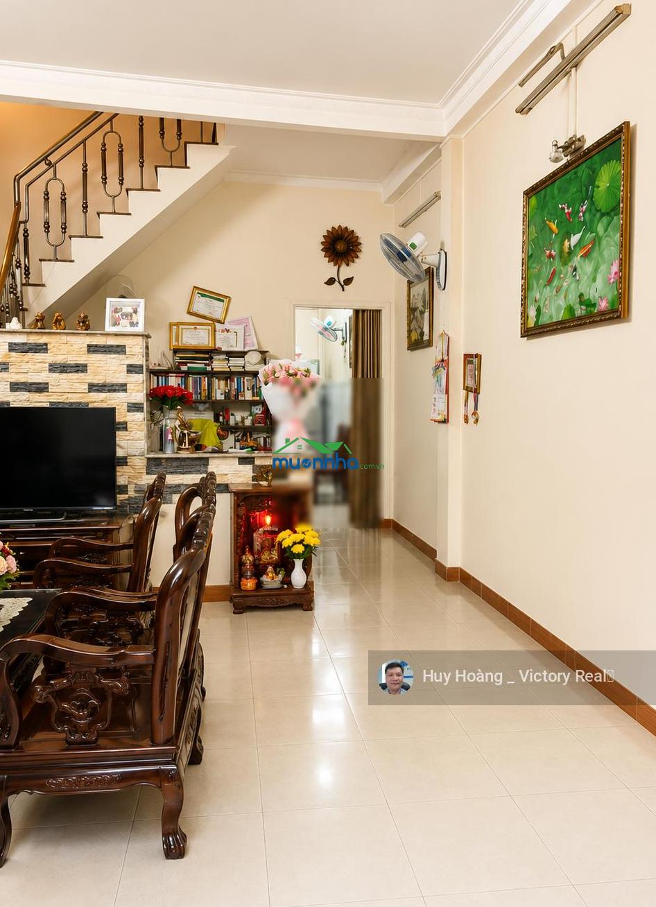 Bán nhà lê văn huân, dt 50,3m², nở hậu, gần etown & ga t3, ở ngay, giá chỉ 7,5 tỷ tl