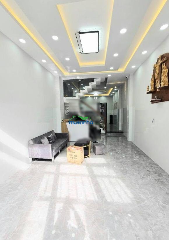 Gấp bán, nhà hẻm 6m hòa bình 4x19m cn 75m2 sổ vuông a4 2 tầng 3pn 3wc giá 5.8 tỷ - 3