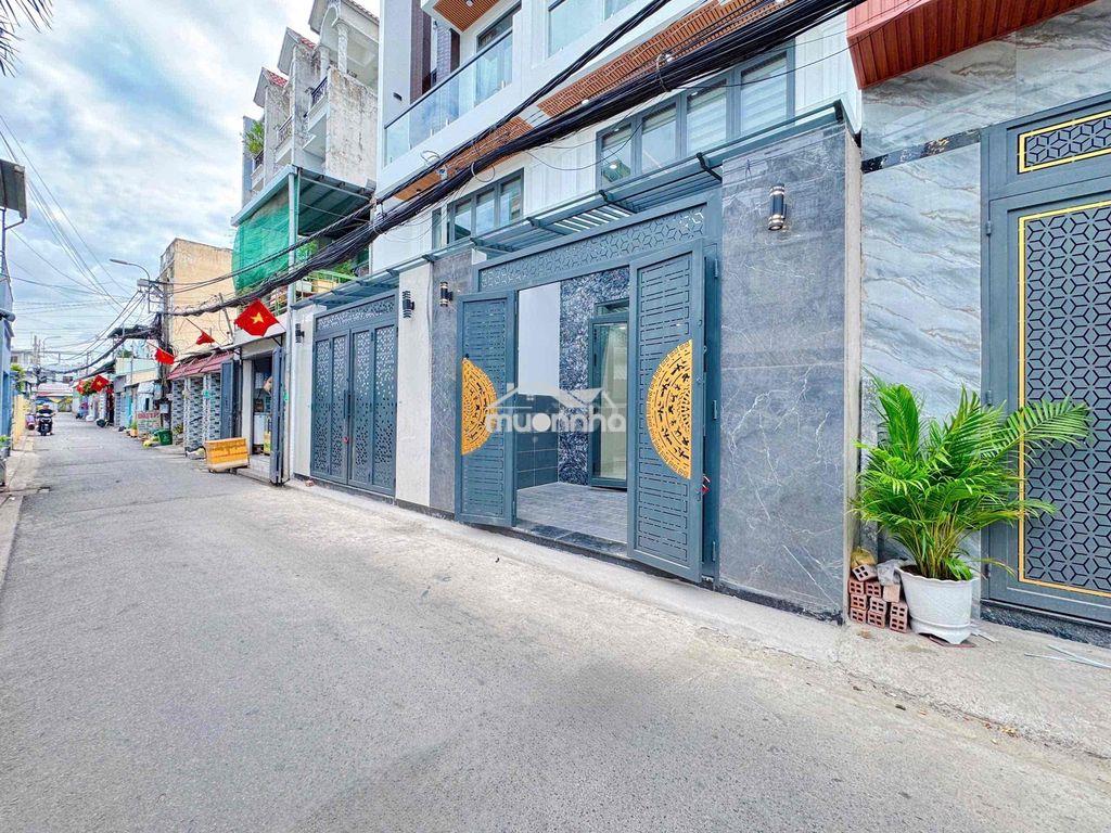 Nhà bình tân ( 4,6m x 14m ) nhà mới đẹp - 2