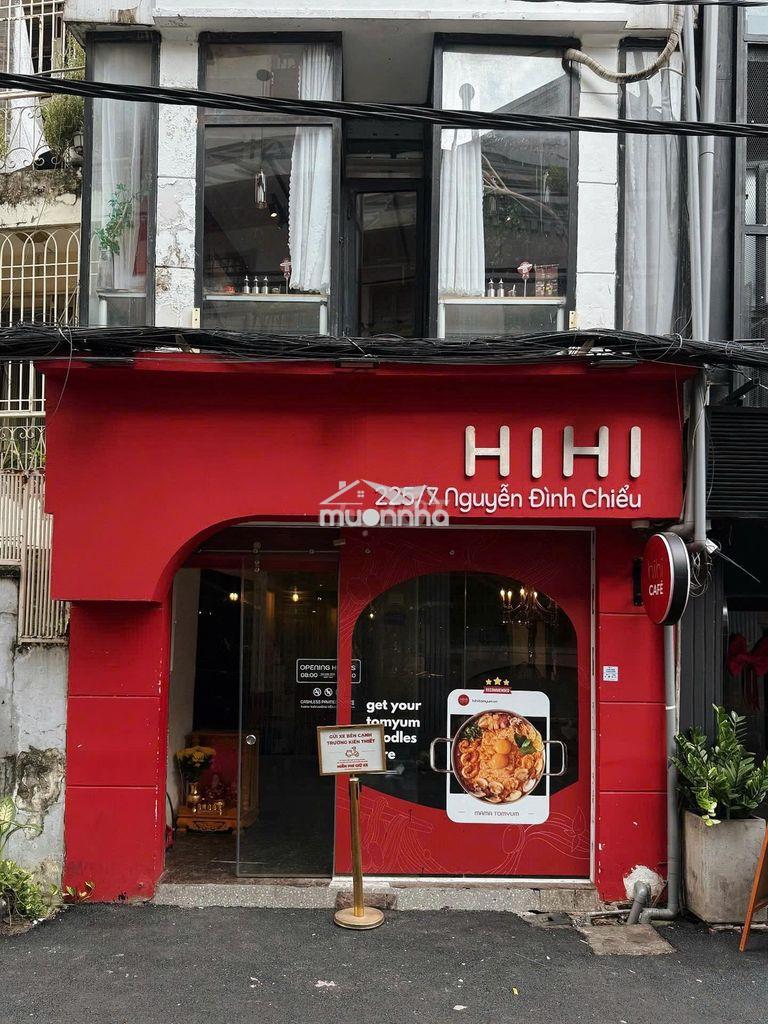 Cho thuê nhà hxt nguyễn đình chiểu q3,  4x17m, trệt 2 lầu, giá 33tr