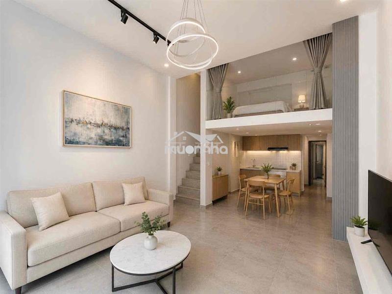Căn hộ kiểu 1 trệt - 1 lửng - ngay trung tâm quận 1