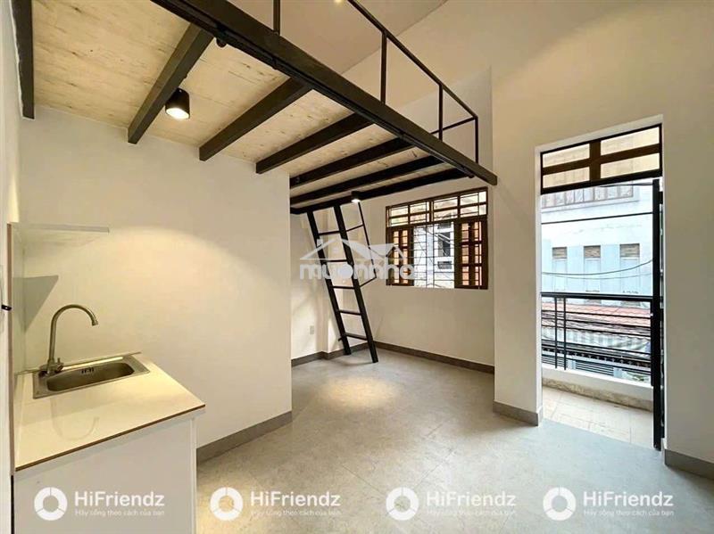 Cho thuê căn hộ mới xây ban công đủ nội thất hòa bình sát đầm sen q11