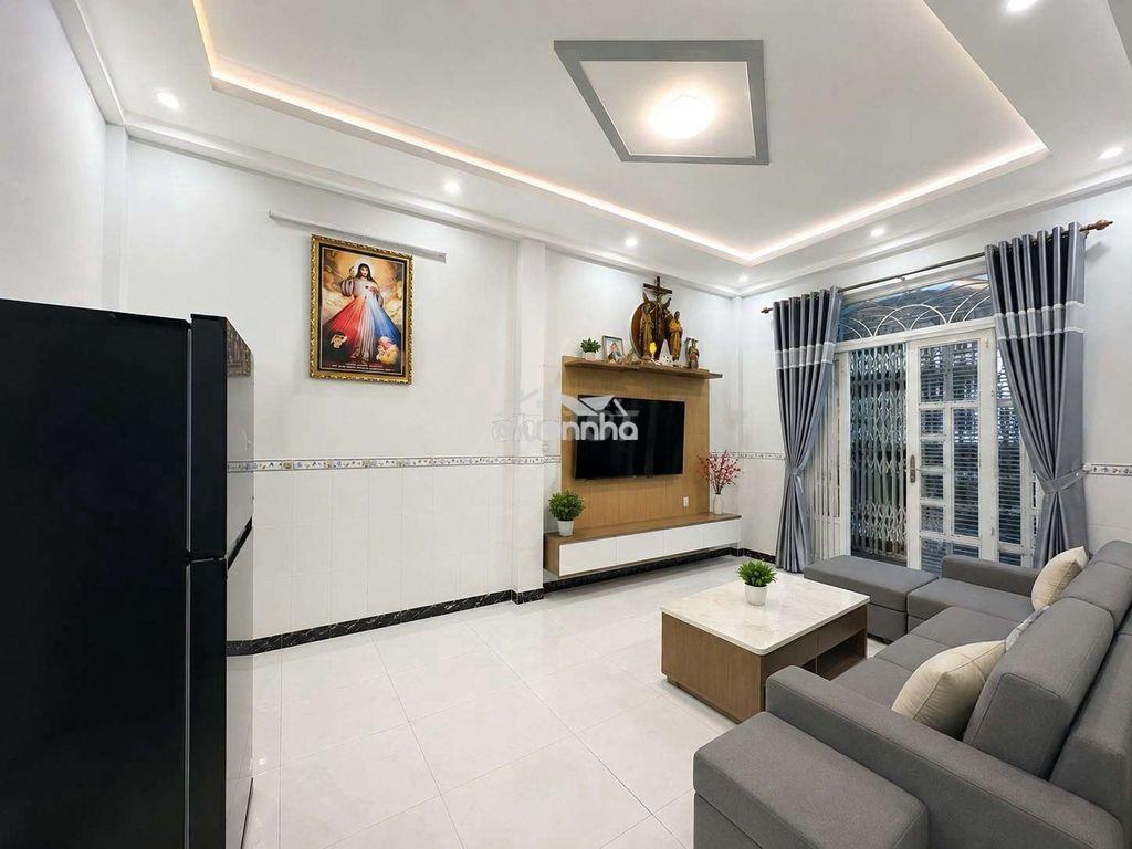 Nhà hẻm ôtô trần tấn – gần diệp minh châu – chỉ 4ty49. - 2