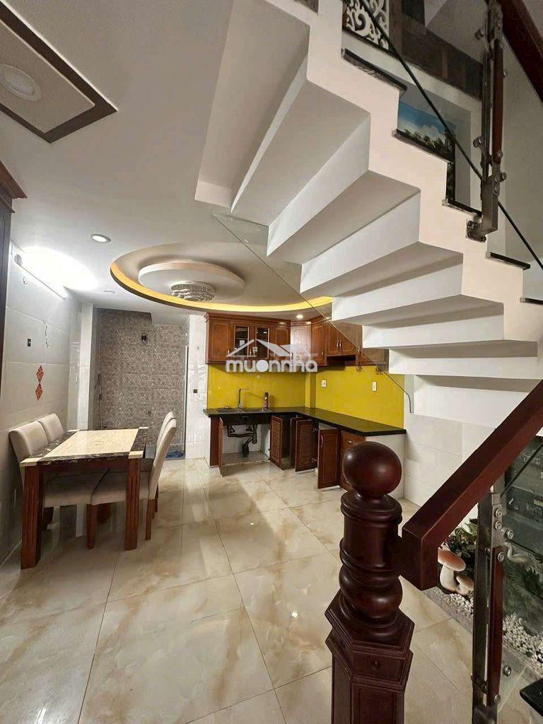 Cho thuê nhà hxh lê văn thọ gv;(4mx15m)4 tầng-5pn5wc- giá 18trieu/th - 3