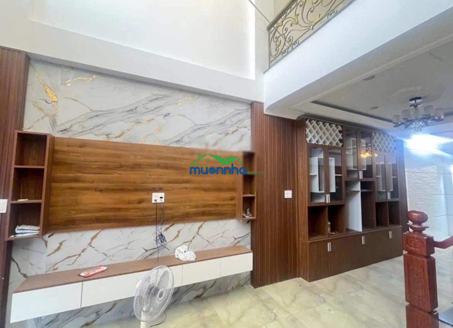 Bán nhà 4 tầng phạm văn đồng linh tây thủ đức hẻm nhựa 10m vỉa hè rộng có garage gần chợ thủ đức - 2