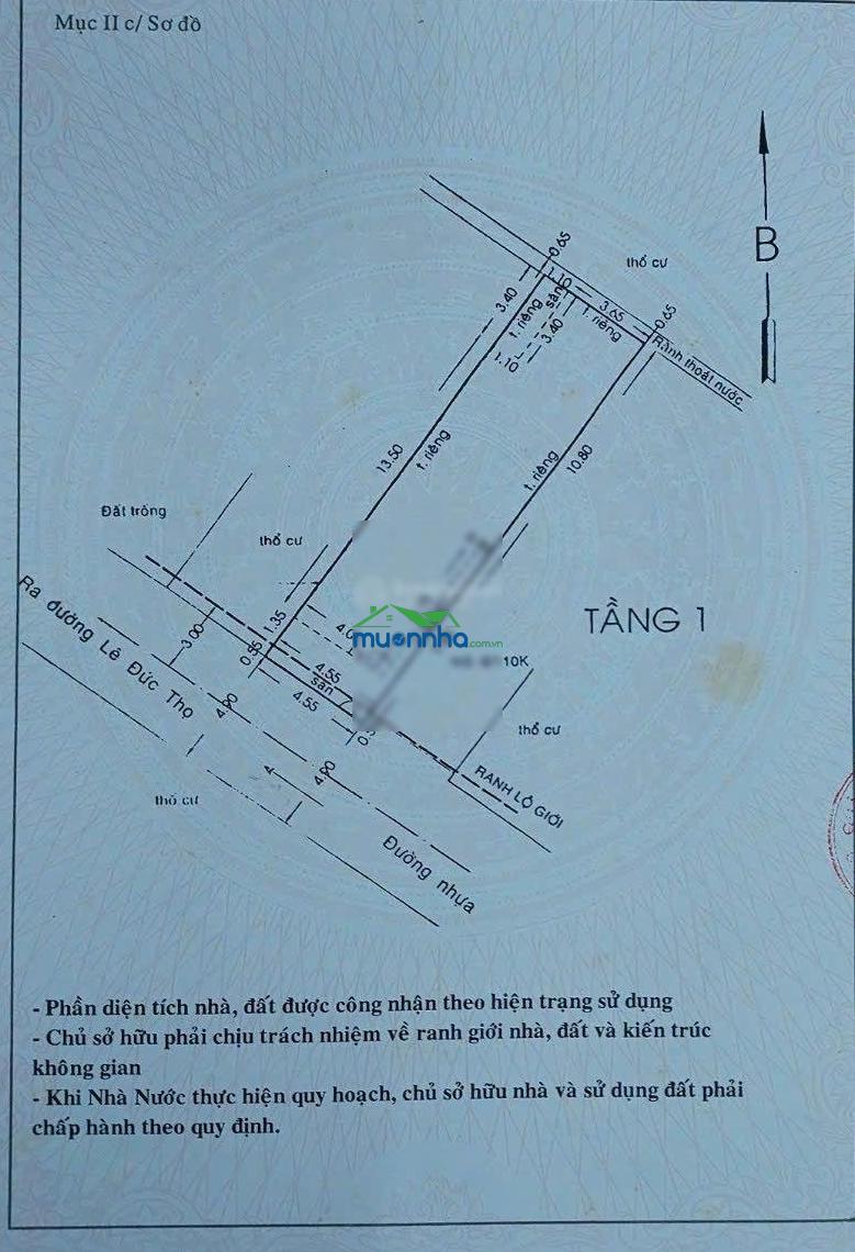 Bán nhà 736/137/22 lê đức thọ, phường 15, quận gò vấp, tp hcm, o36 95o 6369