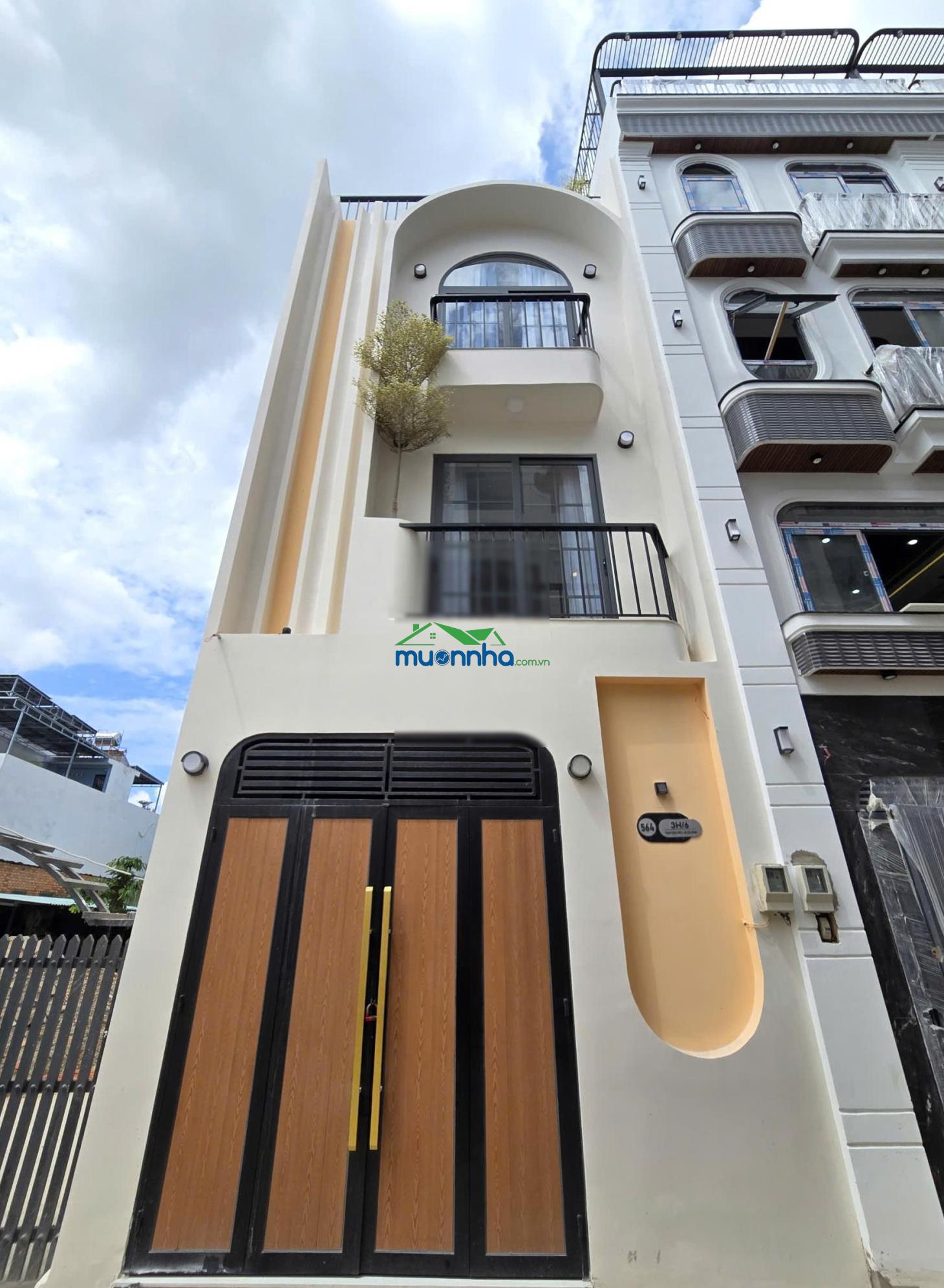 Nhà phố đẹp hẻm 564 phạm văn chiêu p. an hội đông, tp.hcm. giá chỉ 6,68 tỷ. - 4