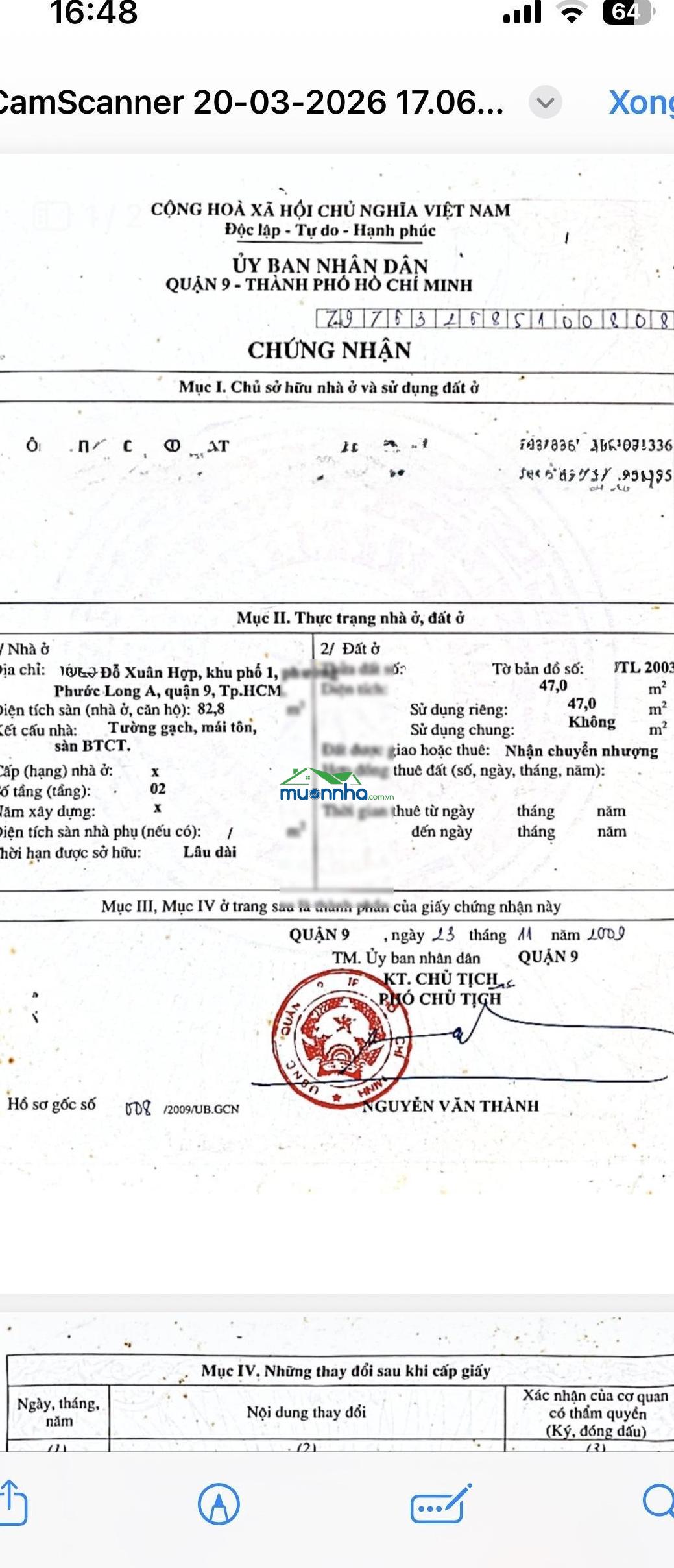 Nhà 2 tầng, 47m (4.5x11) phước long a, đỗ xuân hợp, q9 (4ty290) - 4