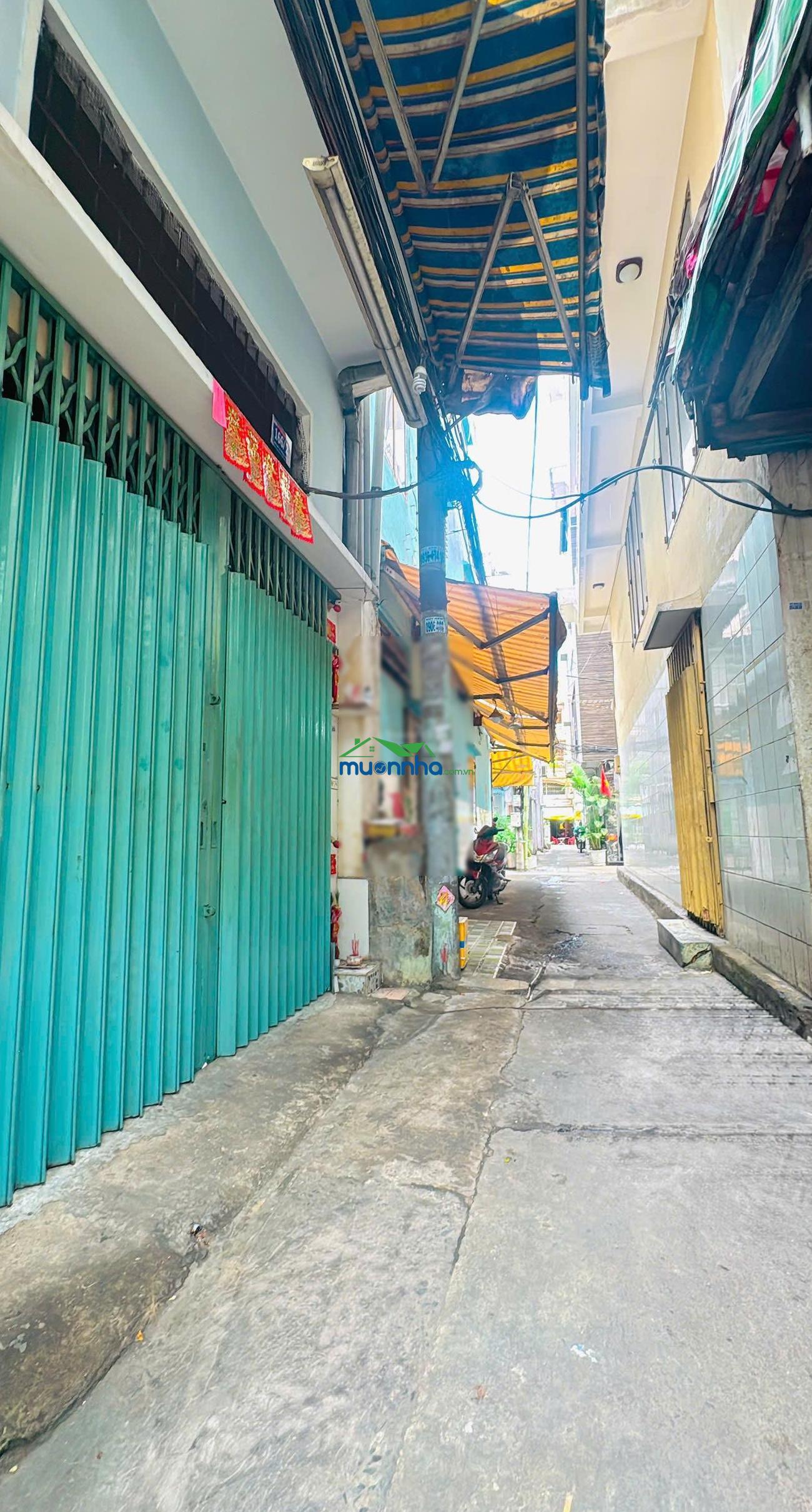 Bán nhà hẻm 166 đường nhật tảo, p.8, q.10