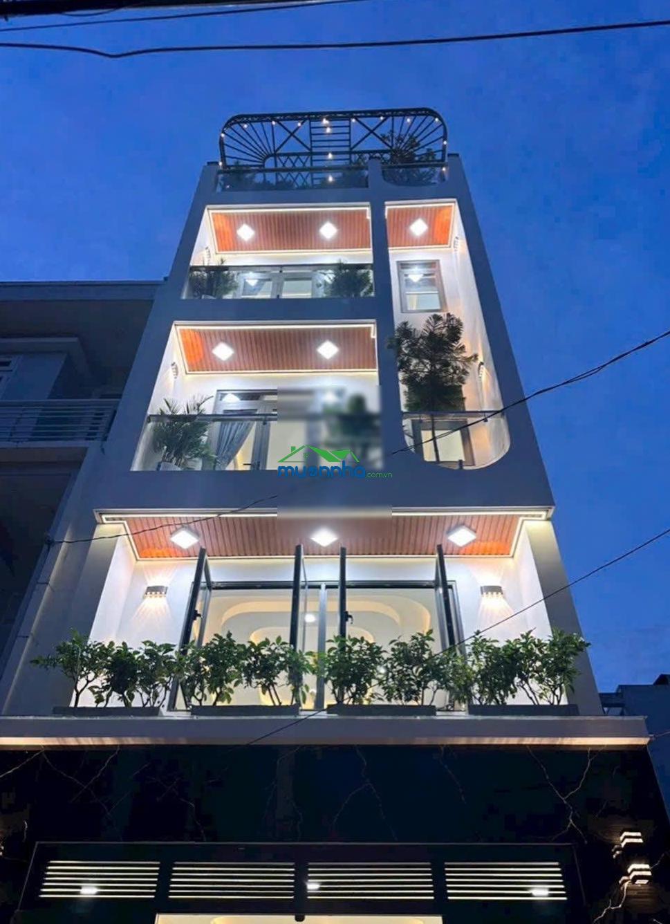 Nhà 5 tầng thạnh lộc 31, q.12 63m hẻm ô tô tặng full nội thất chỉ 6,5tỷ diện tích 63m - 3