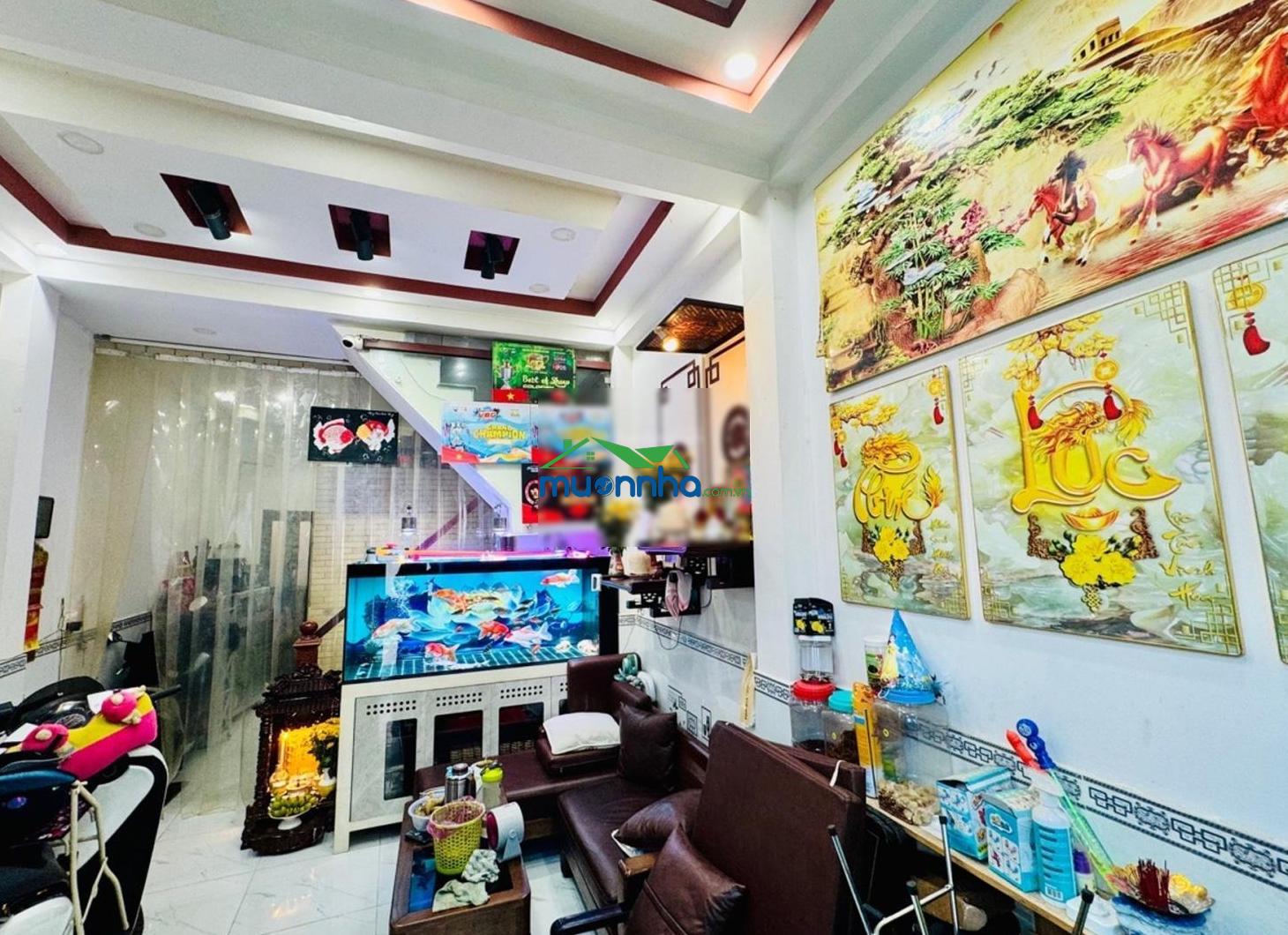 Nhà đẹp 4 tầng - hẻm xe tải tránh - dt: 48.9m2 lô góc - 4 tầng - 5pn, nhỉnh 5 tỷ - 2