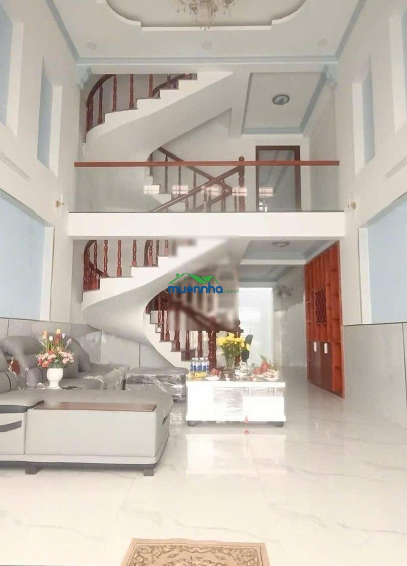 Nhà đẹp dt 4,5x16m 1trệt+ lửng 1lầu 3pn rộng 4wc sân thượng trước+sau hẻmxh trung mỹ tây q12, 5,5tỷ - 3