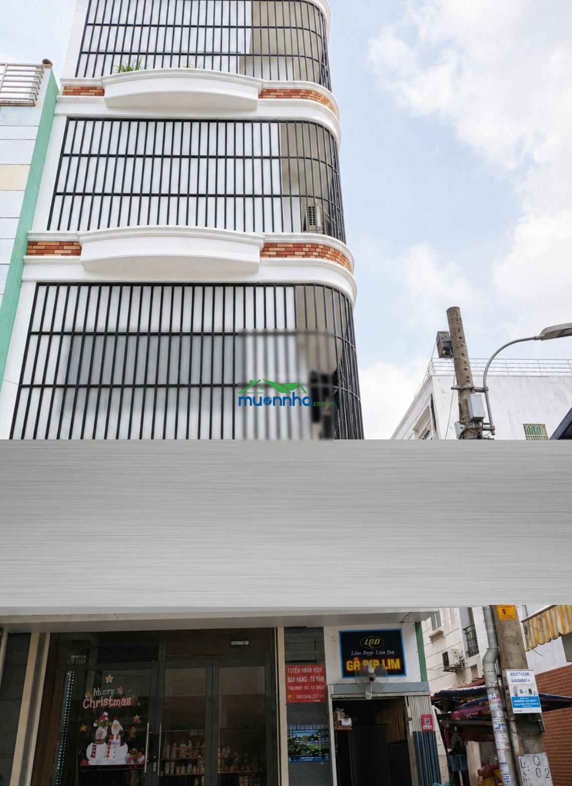 Góc 2 mặt hẻm ô tô 5,5m x 13m nở 5,9m 4 tầng 6pn ông ích khiêm q11 cần bán gấp tl chính chủ