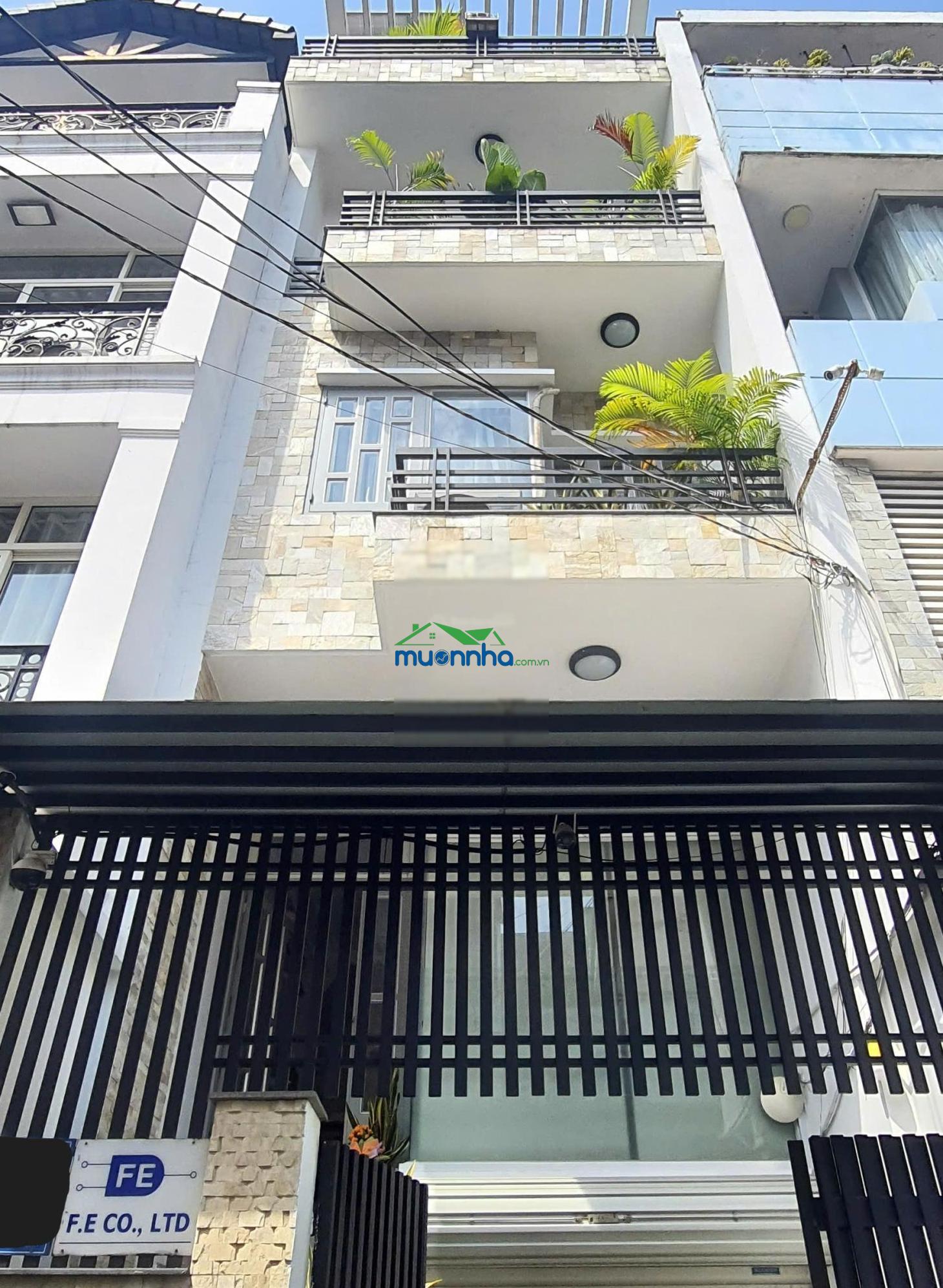Sát mặt tiền, 4x17m, 5 lầu, nhà đẹp hxh 8m lê quang định, gần đh văn lang, bán 13.8 tỷ - 2