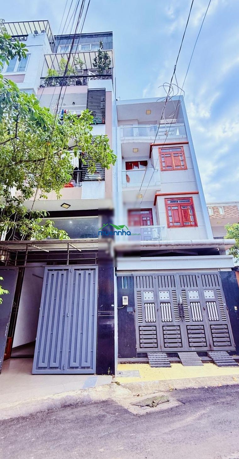 Mặt tiền hẻm 12m - 1 trục kênh tham lương - nhà 4 tầng nở hậu tài lộc - chỉ 9 tỷ - 4