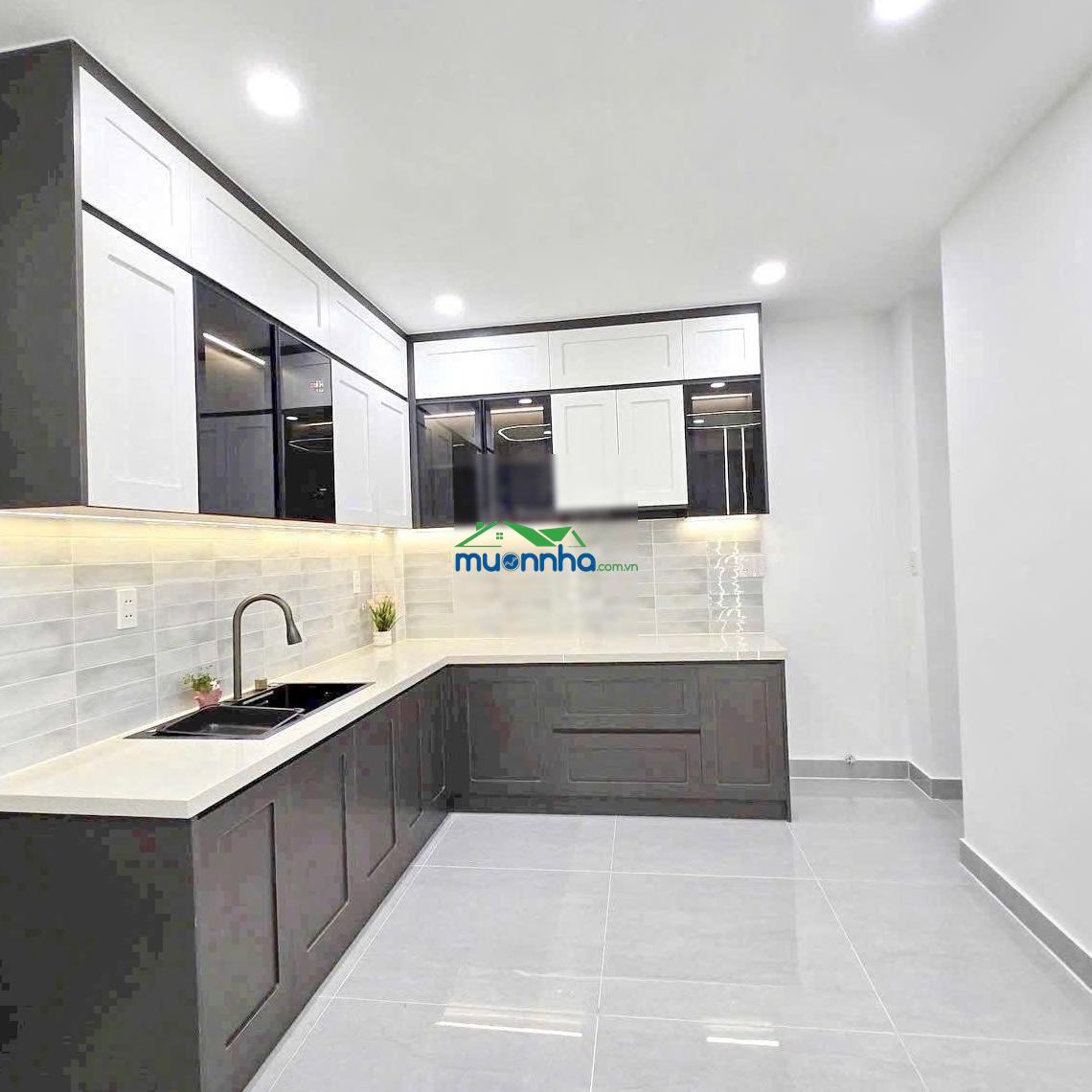 Nhà mới, 5 tầng, gần hẻm ô tô âu dương lân, dt đẹp (4.6x13m) q8 - 2