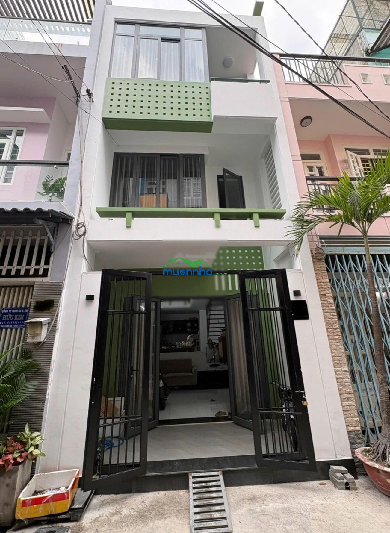 Hẻm xe hơi thông gò dầu, p.tân sơn nhì, q.tân phú - nhà mới 3 tầng đúc - giá 7.35 tỷ thương lượng.