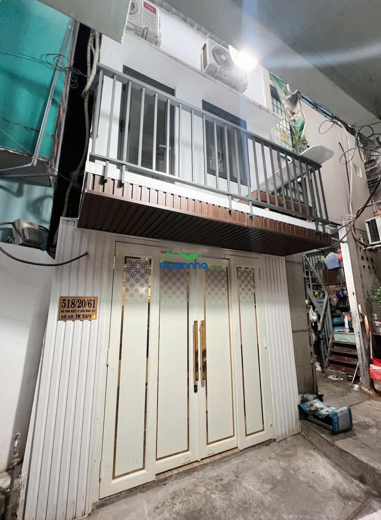 Bán nhà mới nhỏ xinh hẻm 391 trần hưng đạo, quận 1 - 4