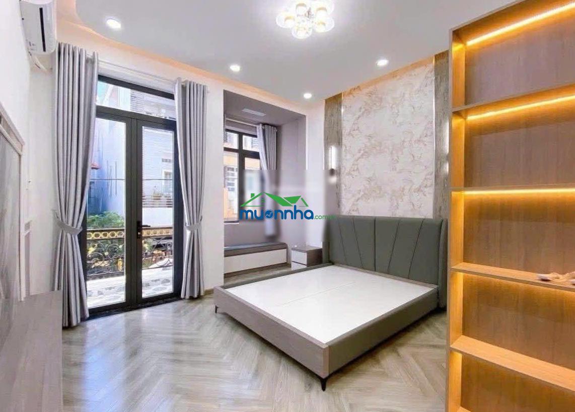 Bán nhà đường âu cơ hxh ôtô ngủ ( 4,4x 10m x 3 tầng )giá : nhỉnh 6tỉ tl